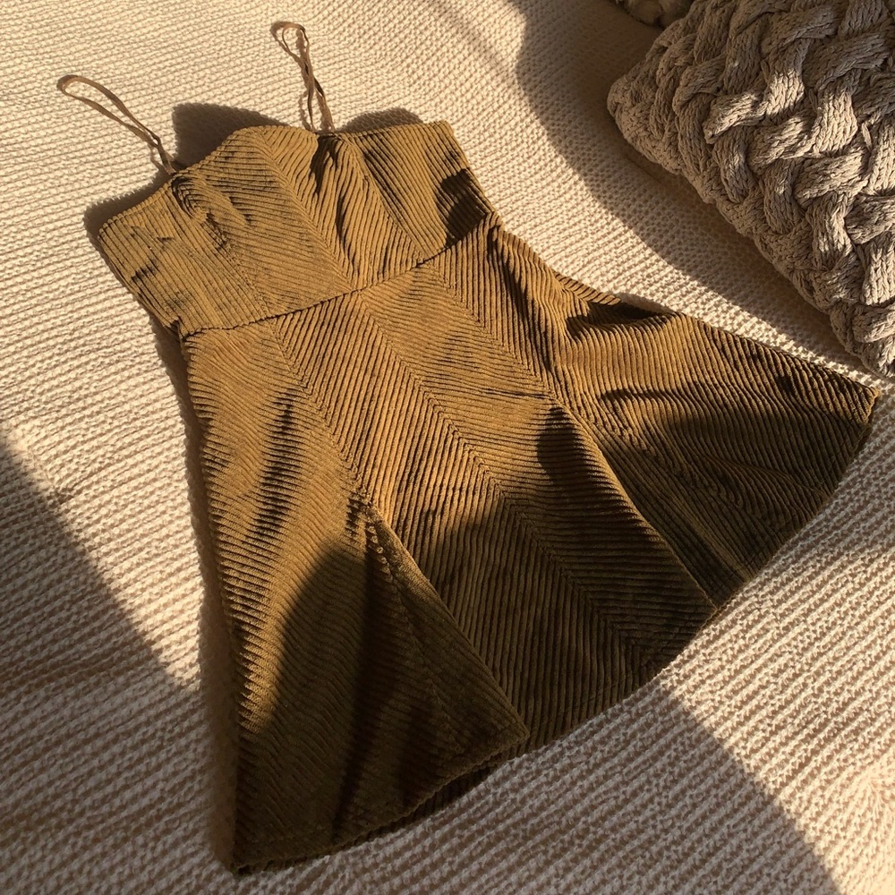 Urban outfitters corduroy mini dress